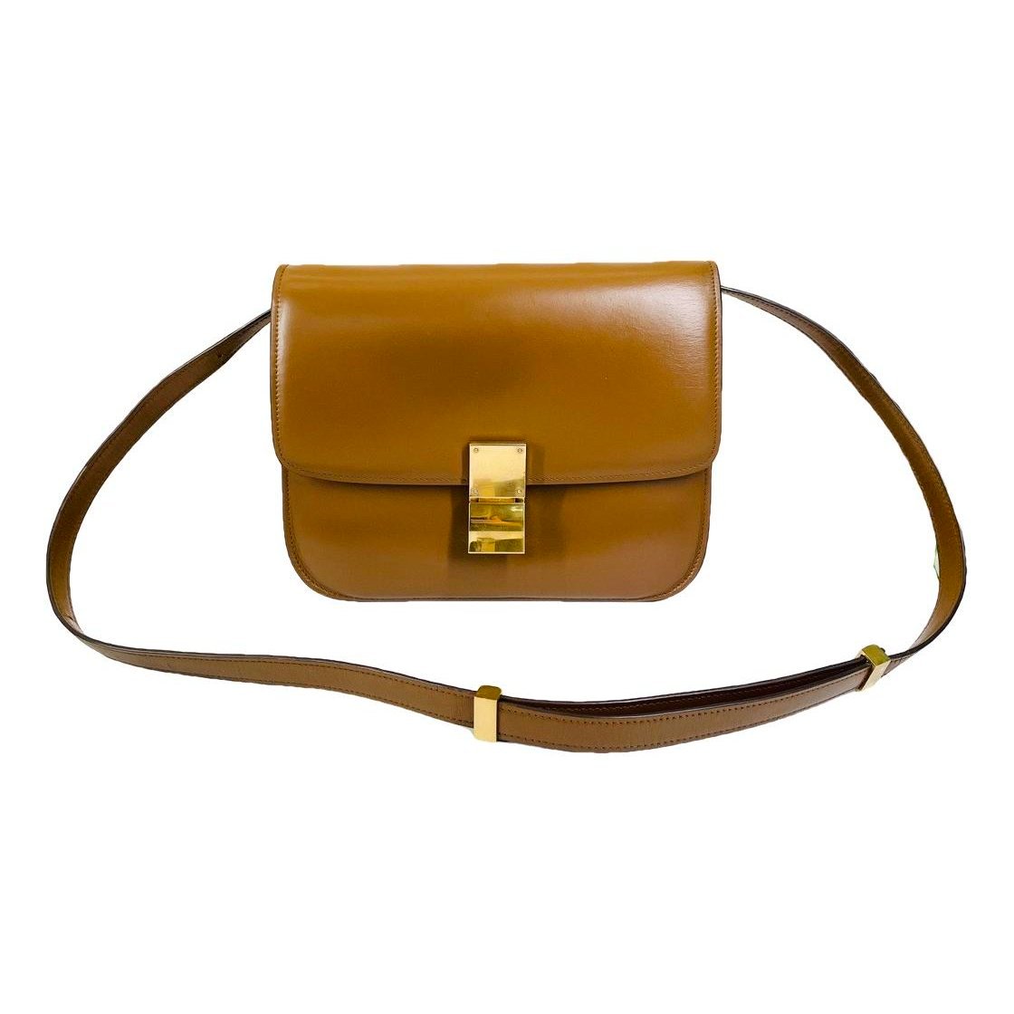 Classic leather handbag