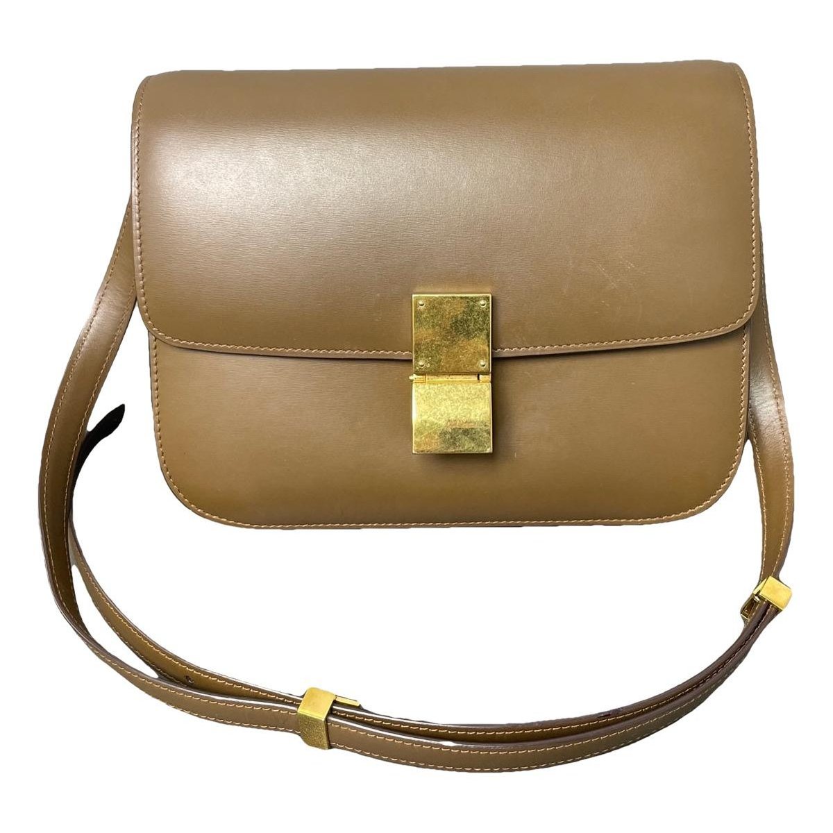 Classic leather handbag