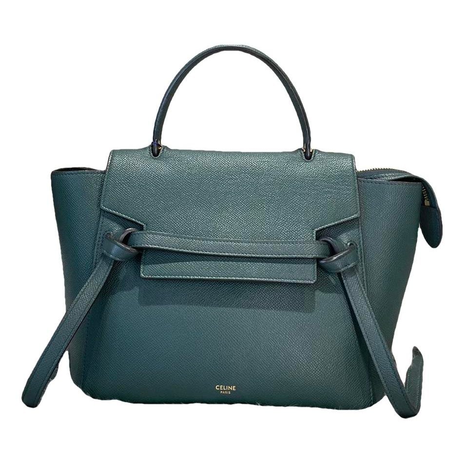 Belt leather handbag