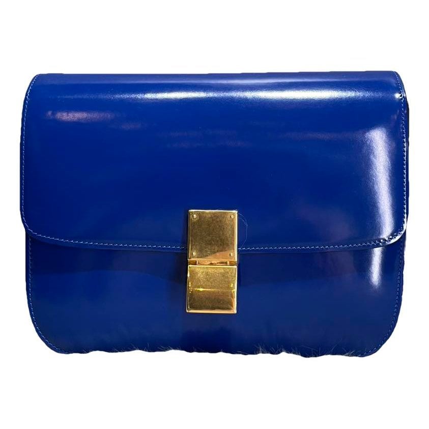 Classic leather crossbody bag