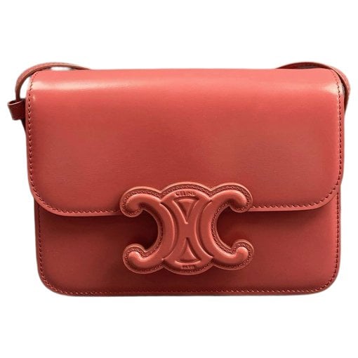 Triomphe leather crossbody bag