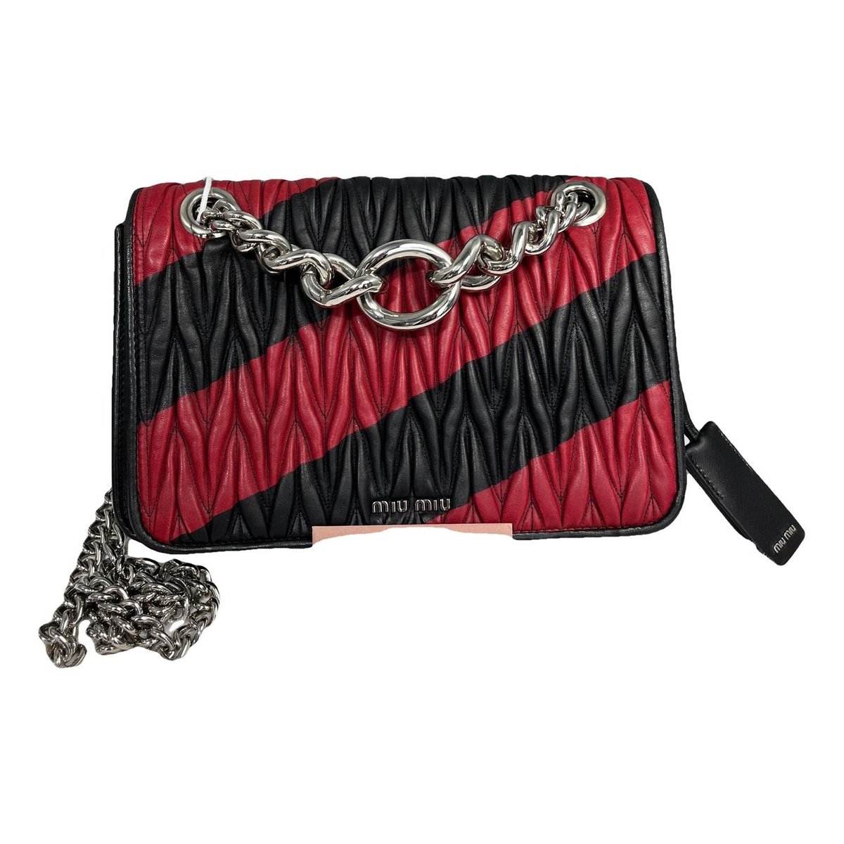 Miu Club leather handbag
