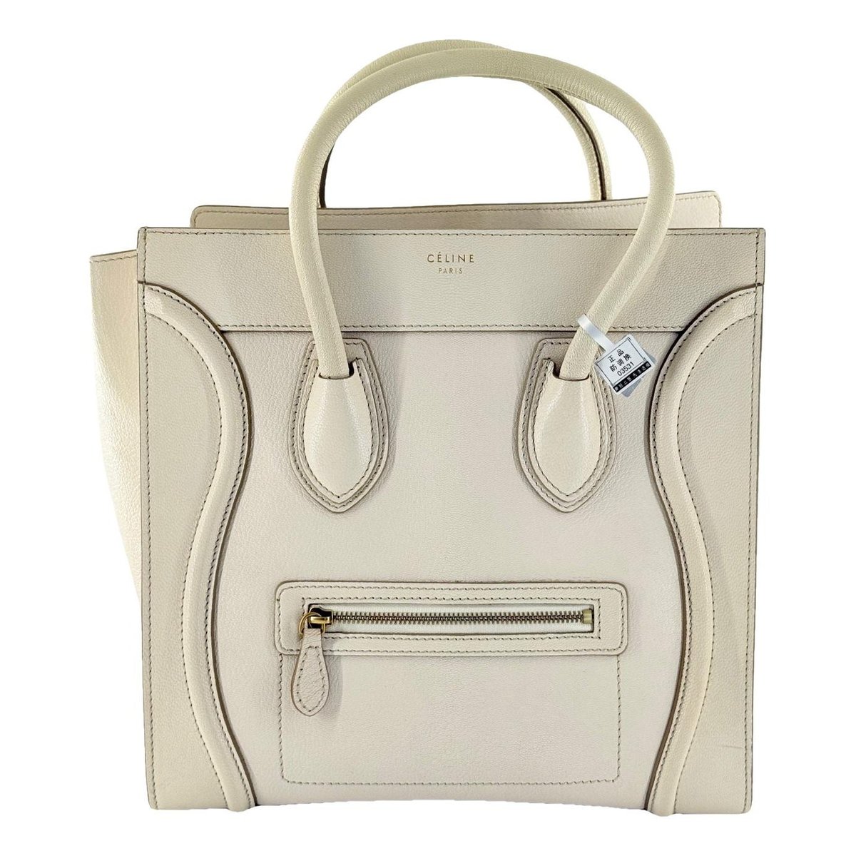 Luggage leather handbag