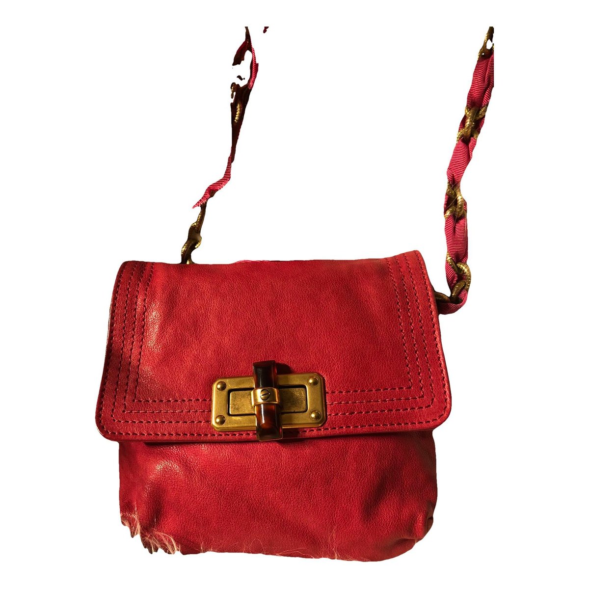 Leather crossbody bag