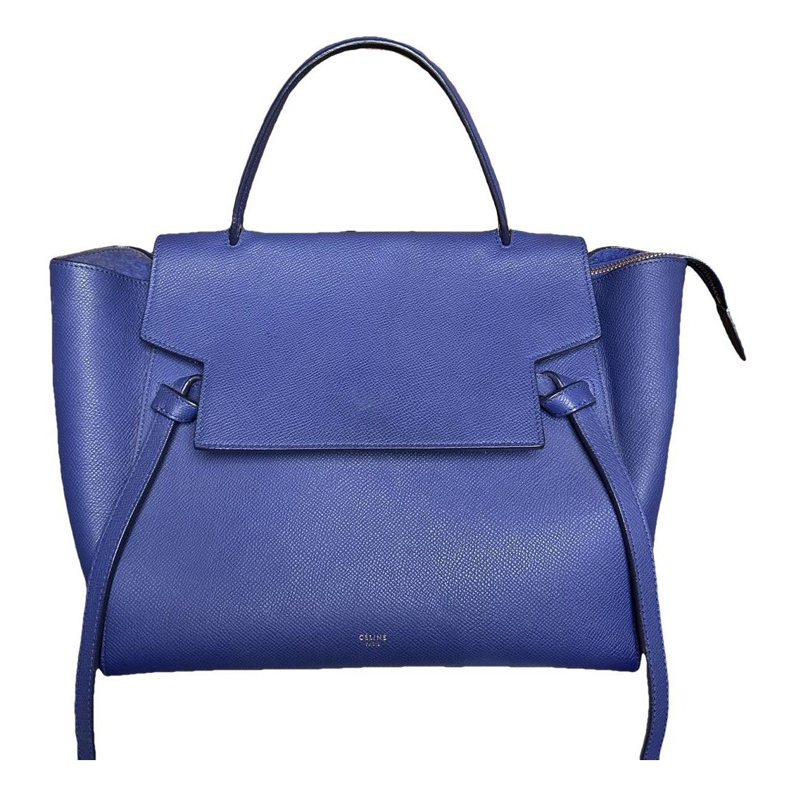Belt leather handbag