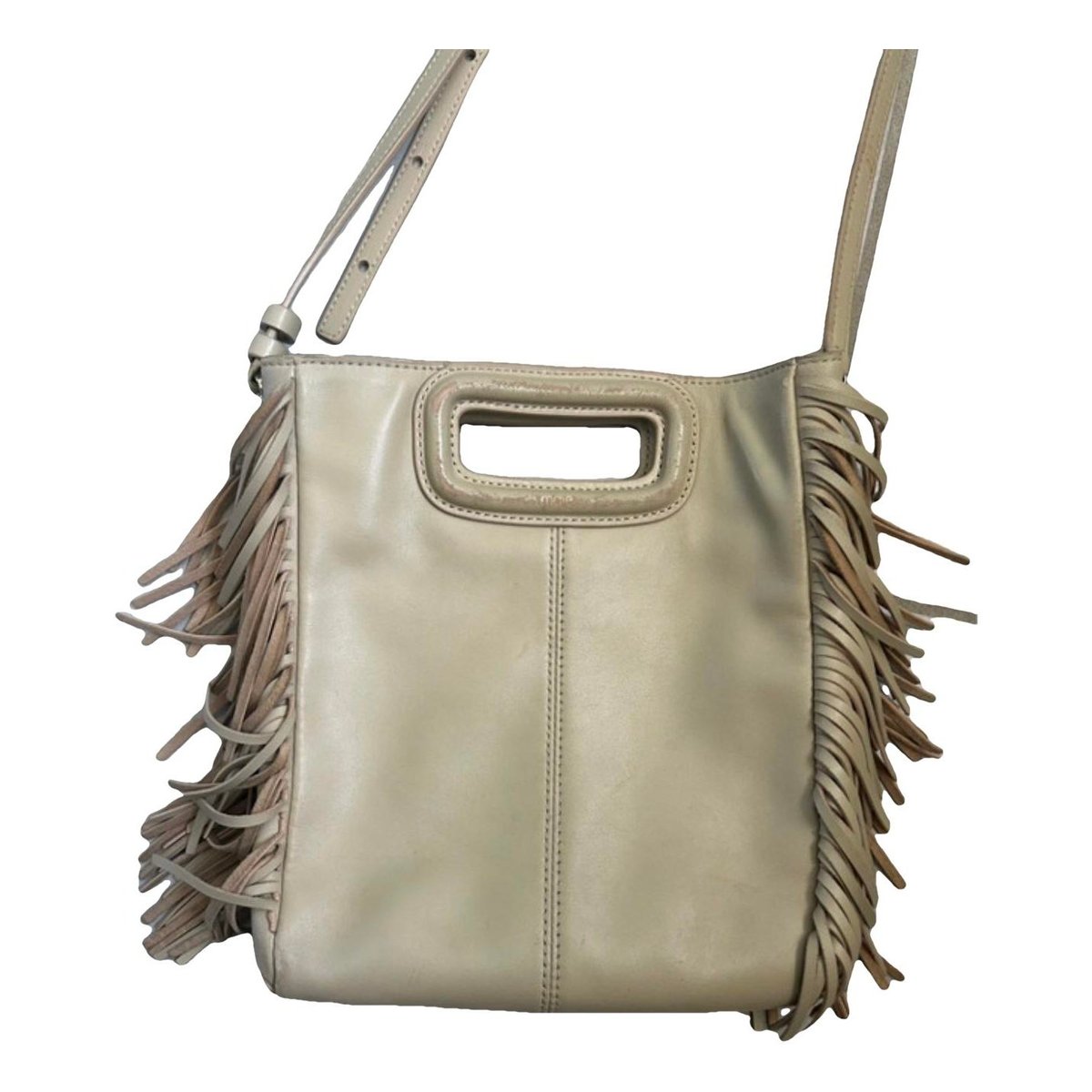 Sac M leather crossbody bag