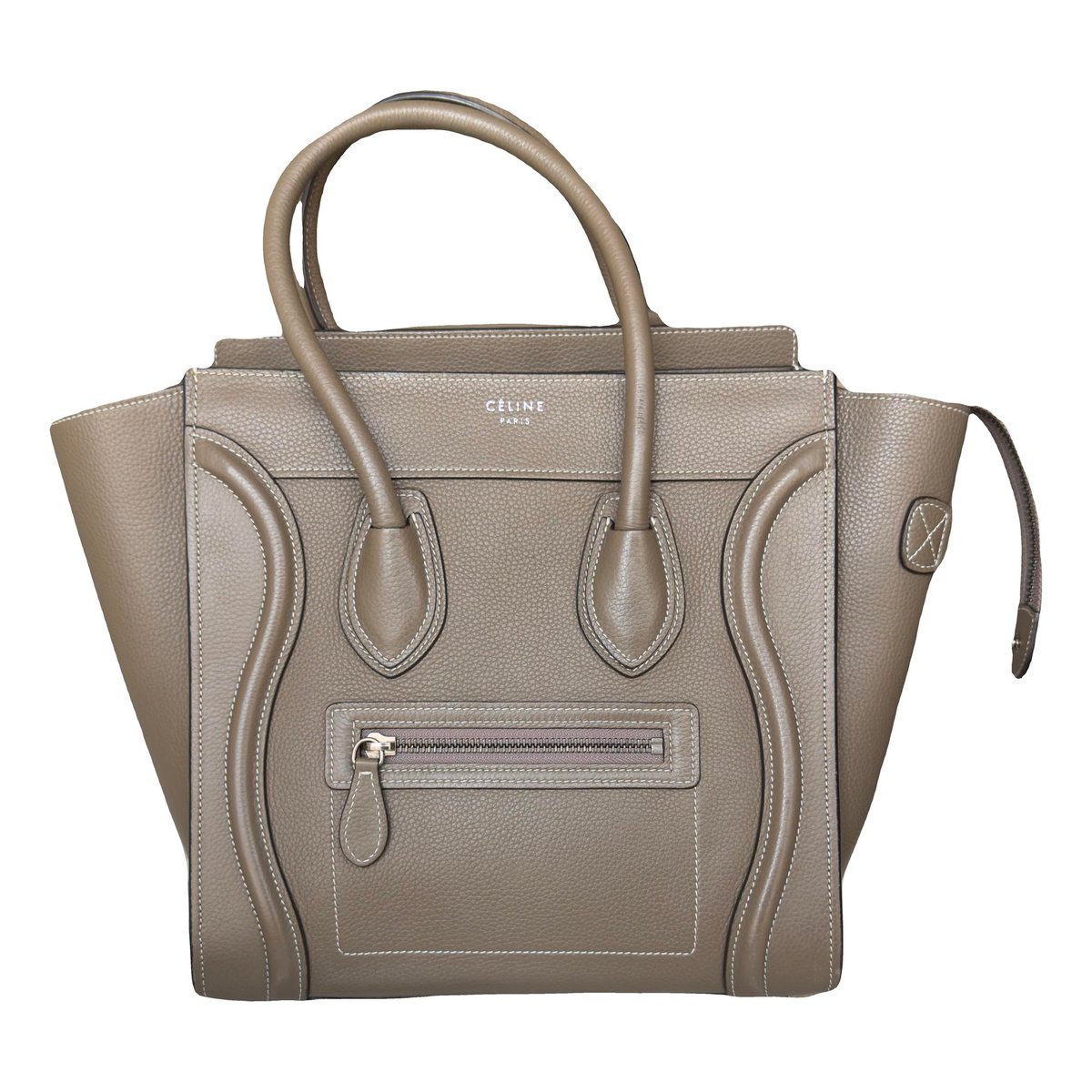 Luggage leather handbag