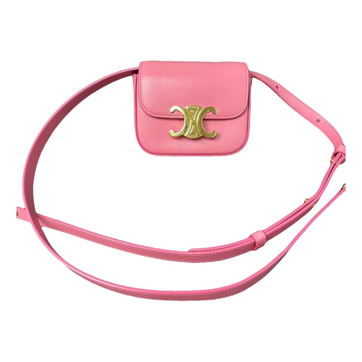 Triomphe leather handbag