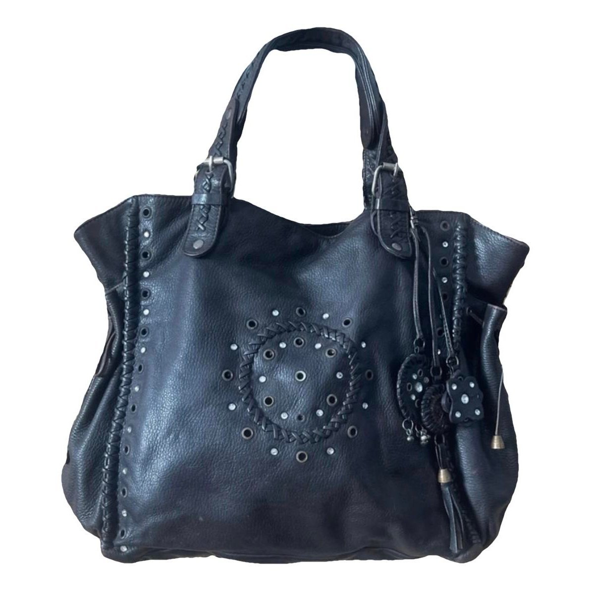24h leather handbag