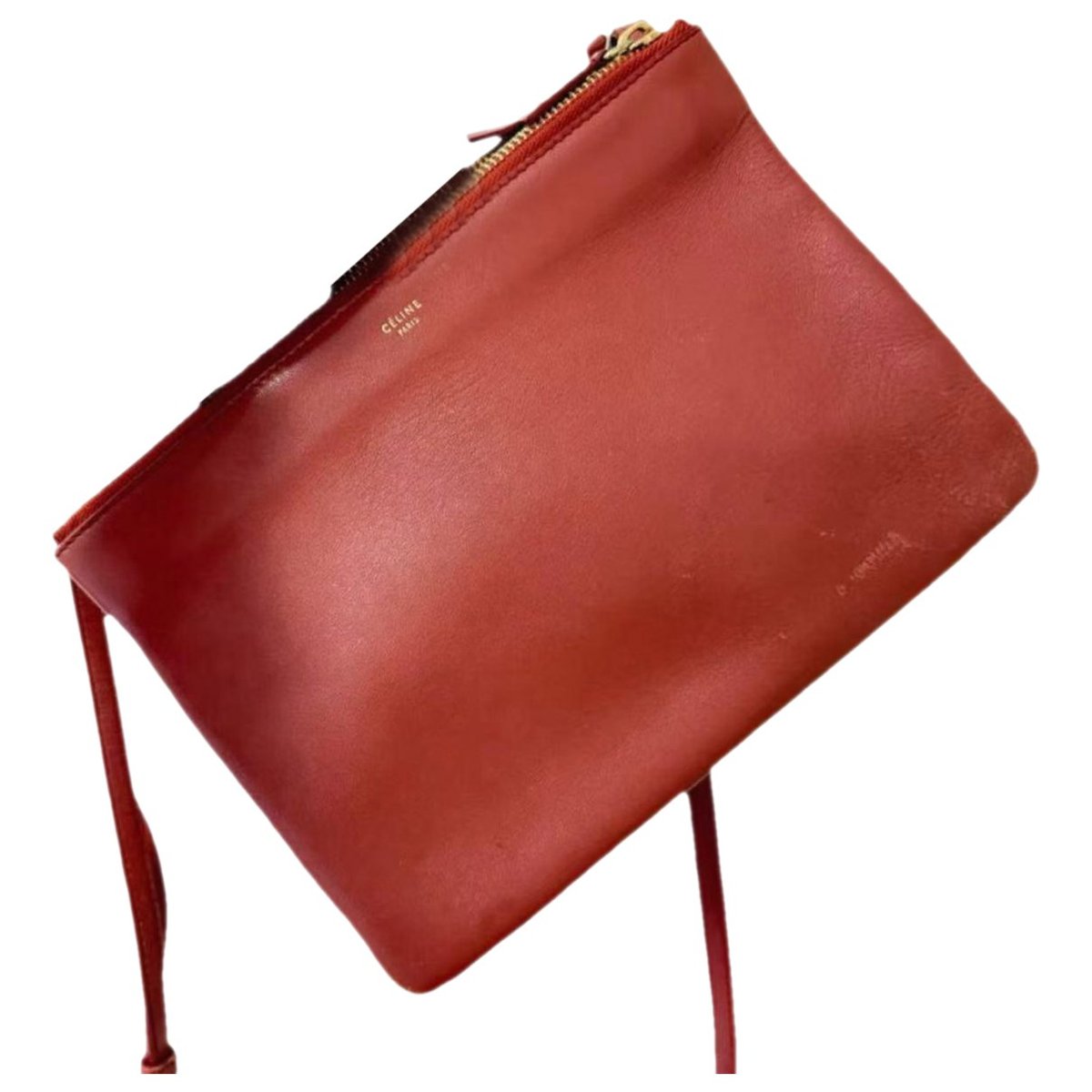 Trio leather tote