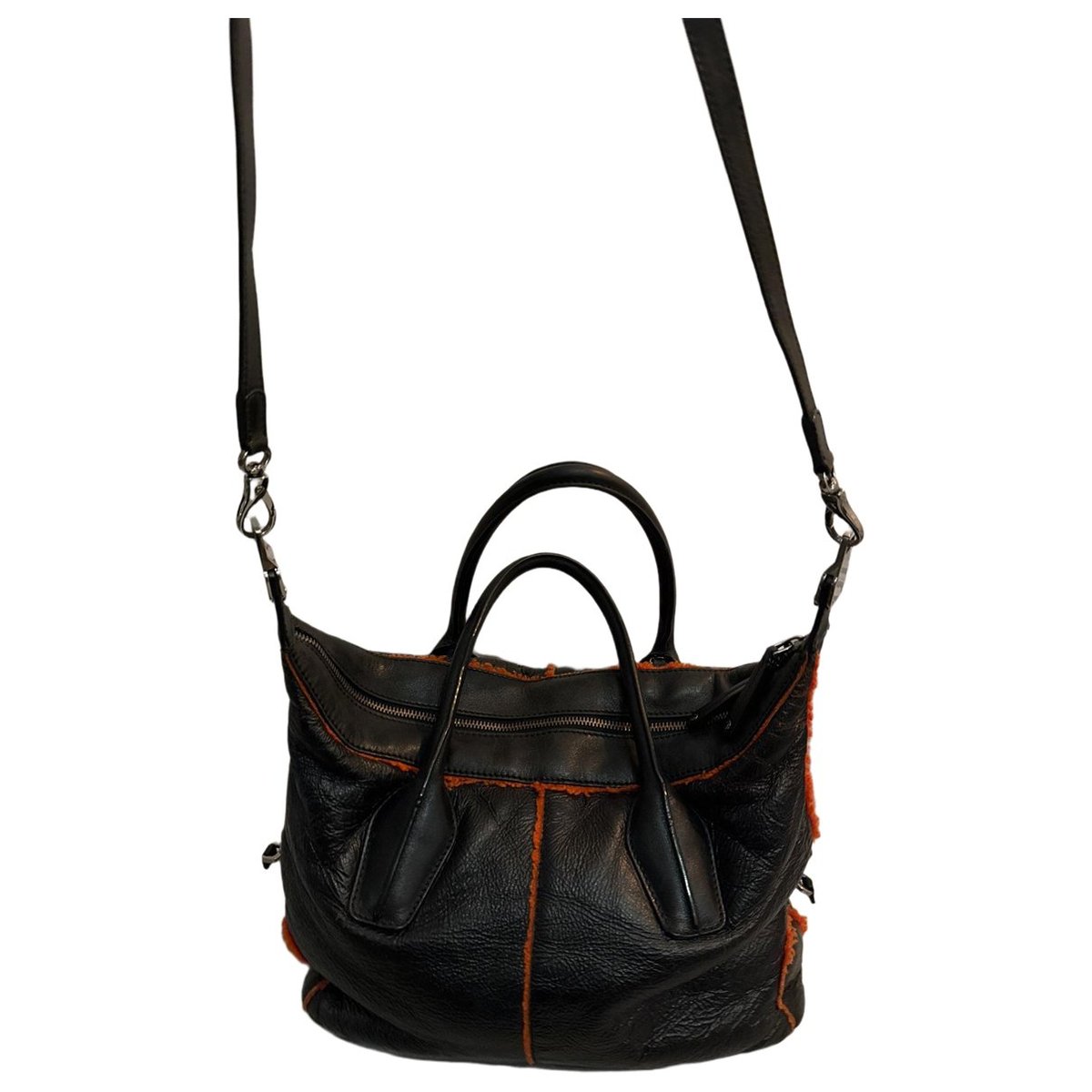 D Bag leather handbag