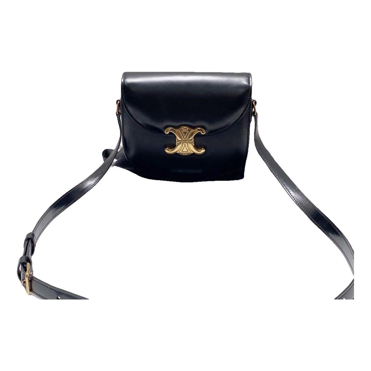 Triomphe leather handbag