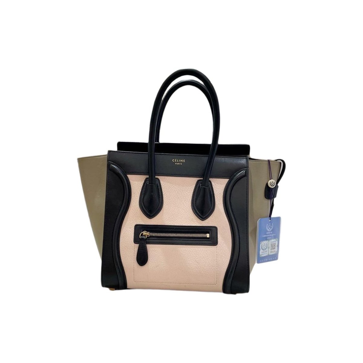 Luggage leather handbag