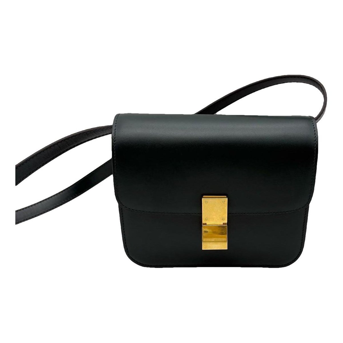Classic leather handbag