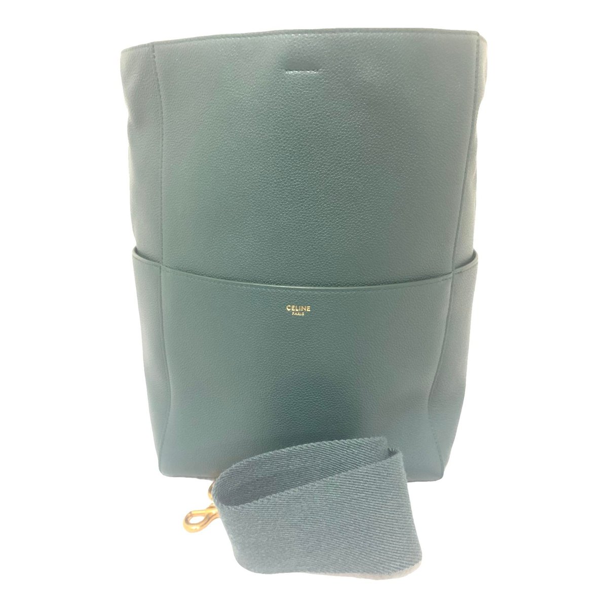 Seau Sangle leather tote