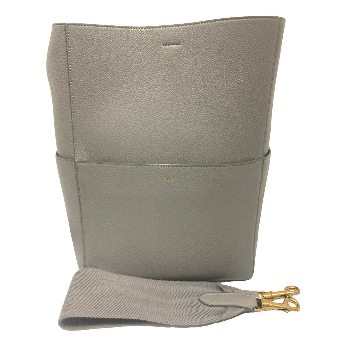Seau Sangle leather tote