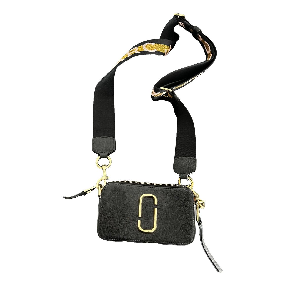 Snapshot vegan leather crossbody bag