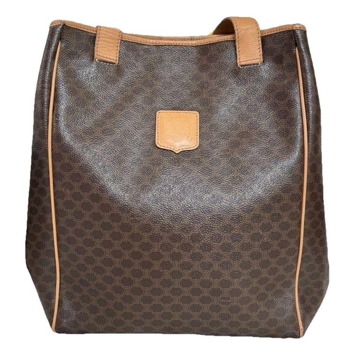 Gusset vinyl handbag