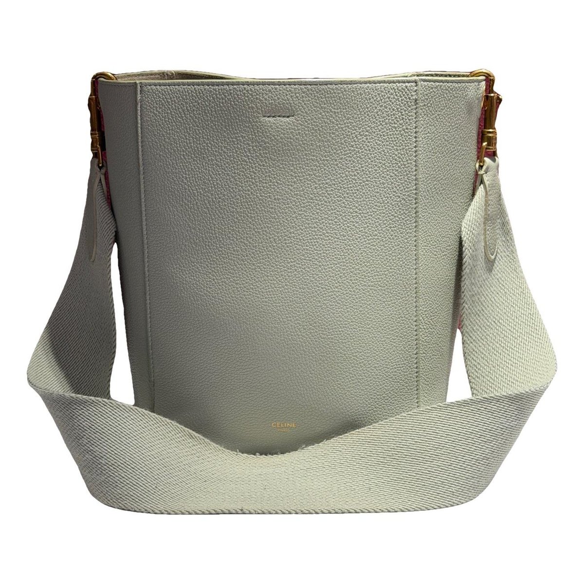 Seau Sangle leather handbag