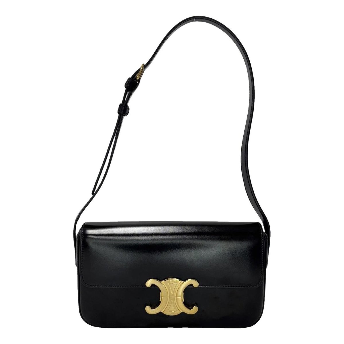 Triomphe leather crossbody bag