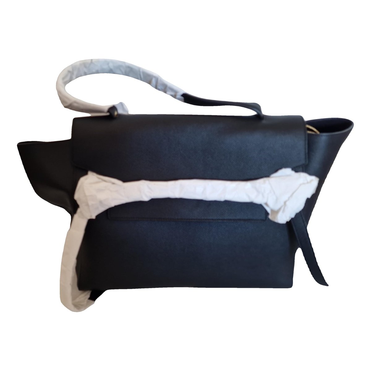 Belt leather handbag