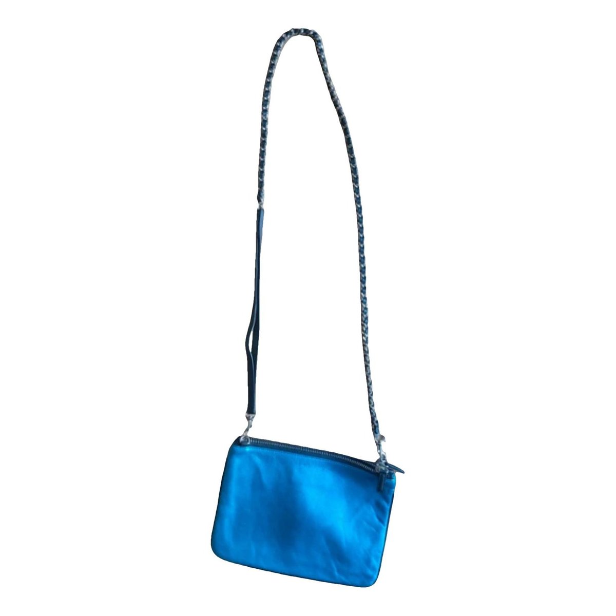 Addict leather clutch bag