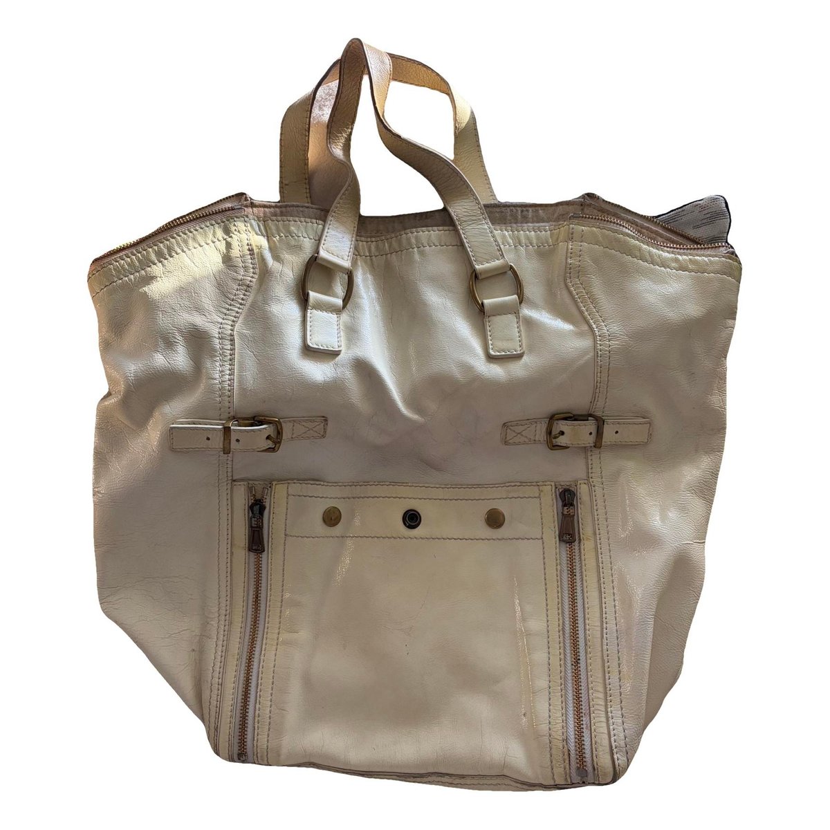 Downtown leather handbag