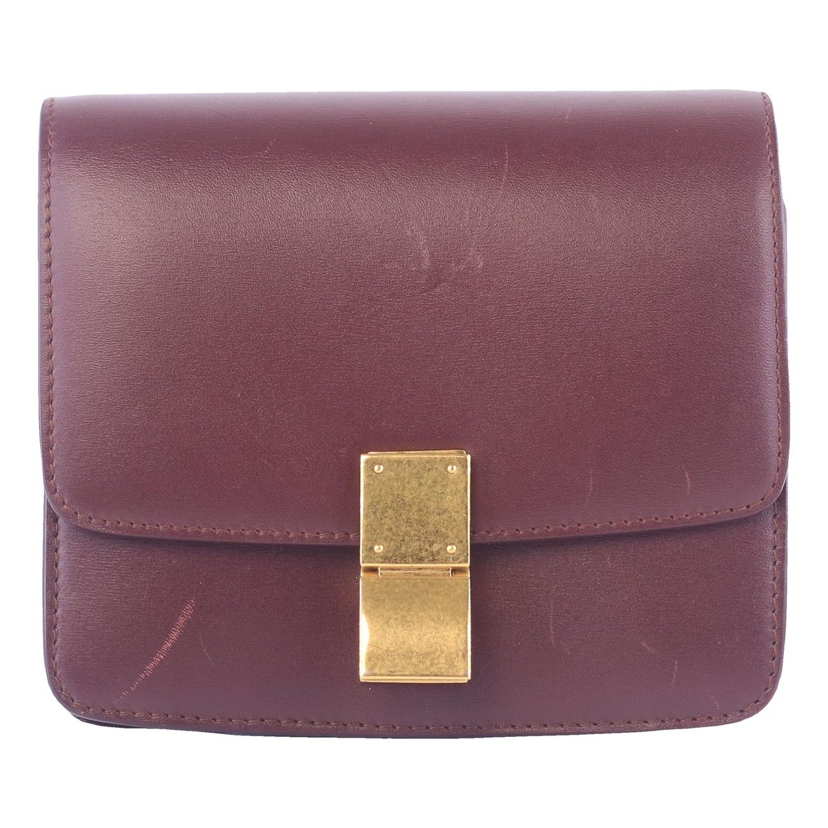 Classic leather handbag