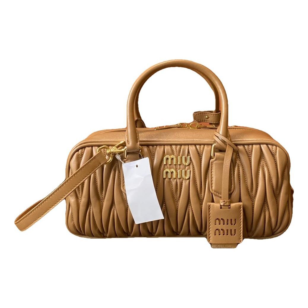 Arcadie leather handbag