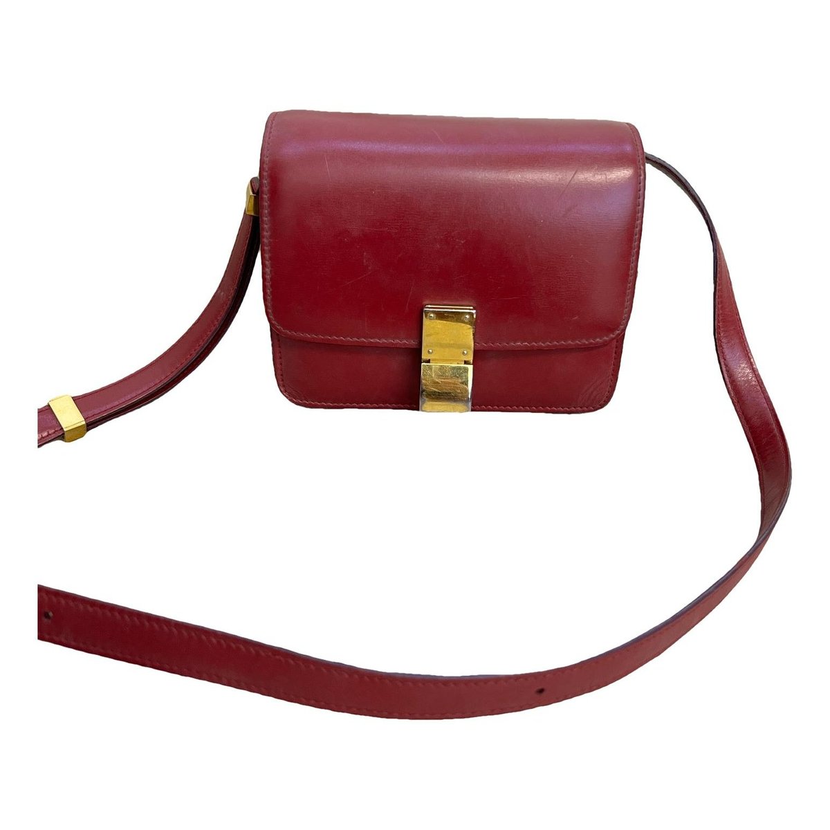 Classic leather handbag