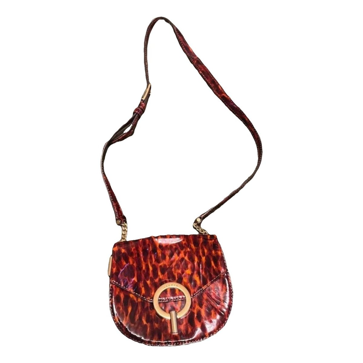 Yza patent leather handbag