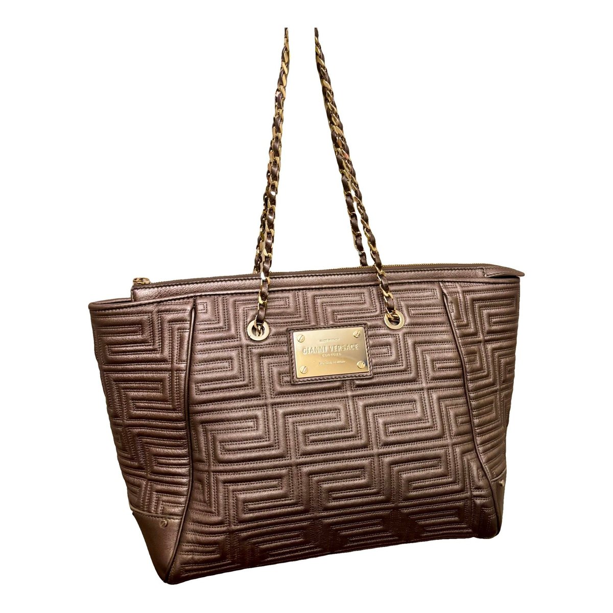 Leather handbag