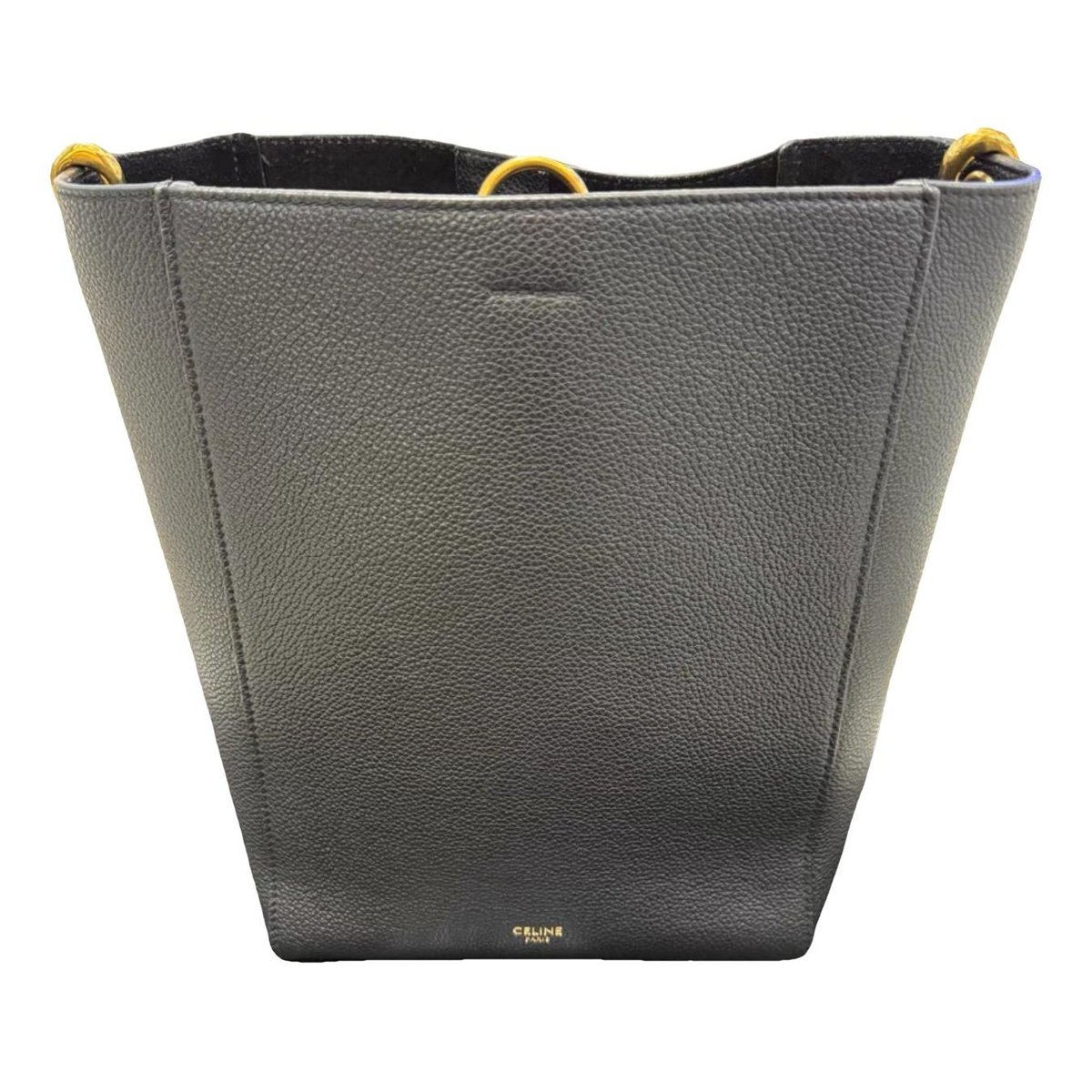 Seau Sangle leather tote