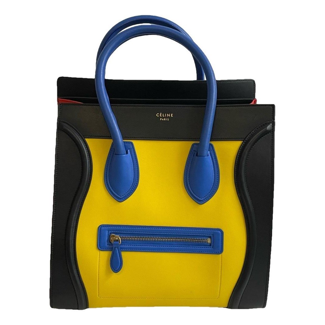 Luggage leather handbag