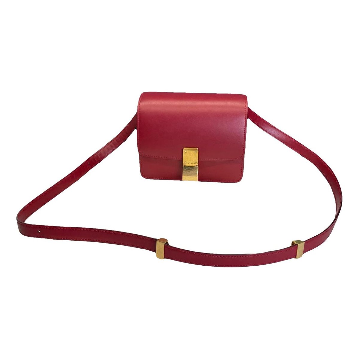 Classic leather crossbody bag