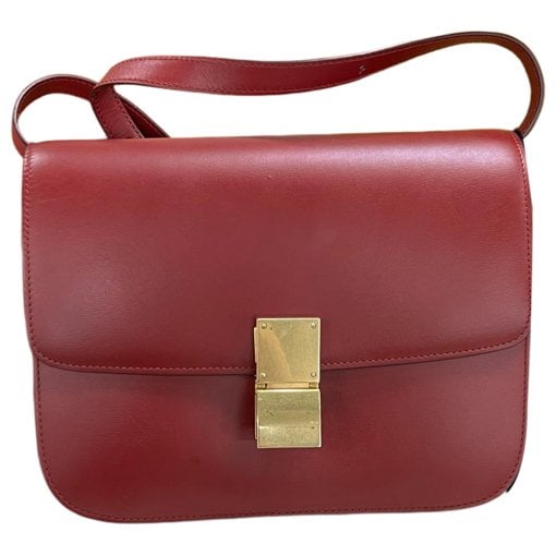 Classic leather crossbody bag