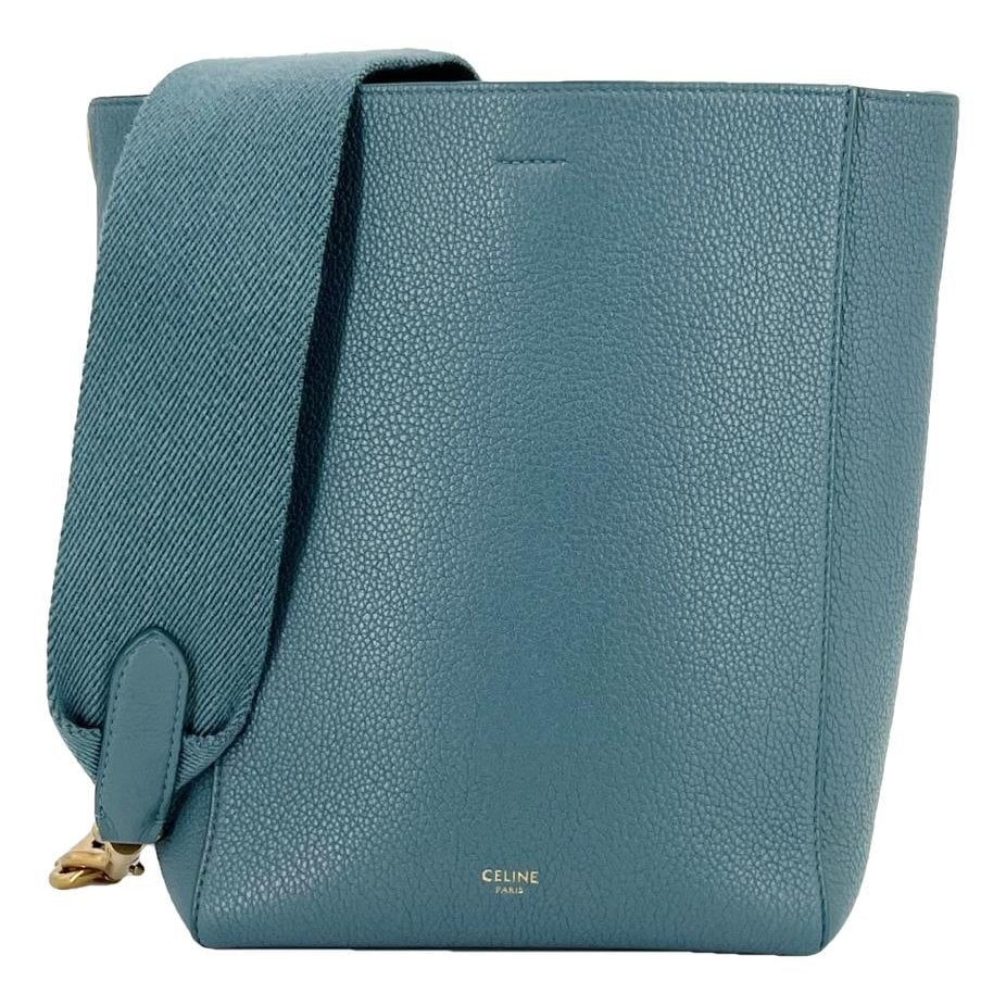 Seau Sangle leather handbag