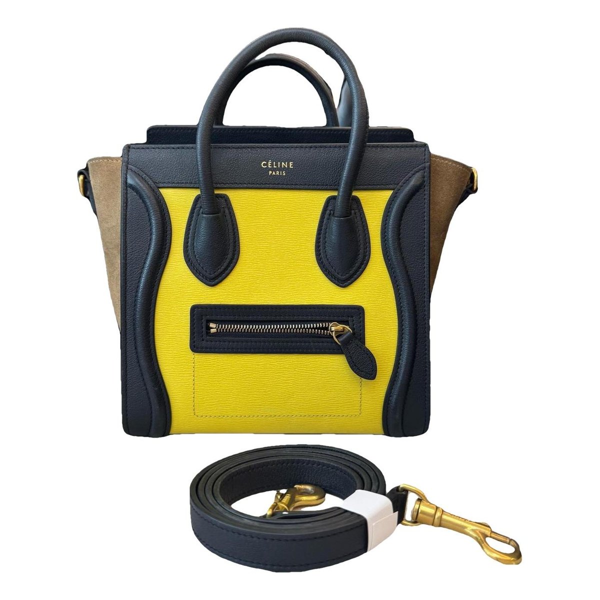 Nano Luggage leather handbag