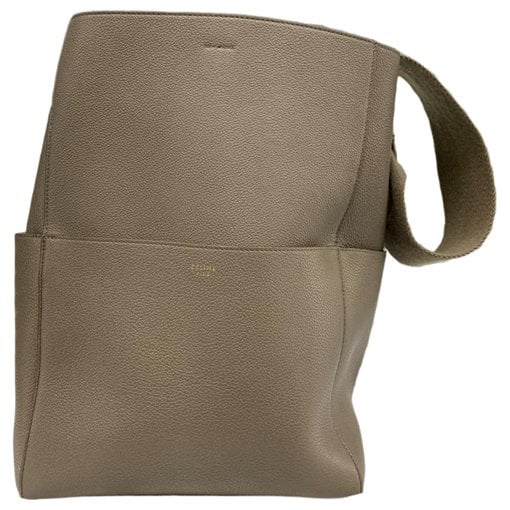 Seau Sangle leather handbag