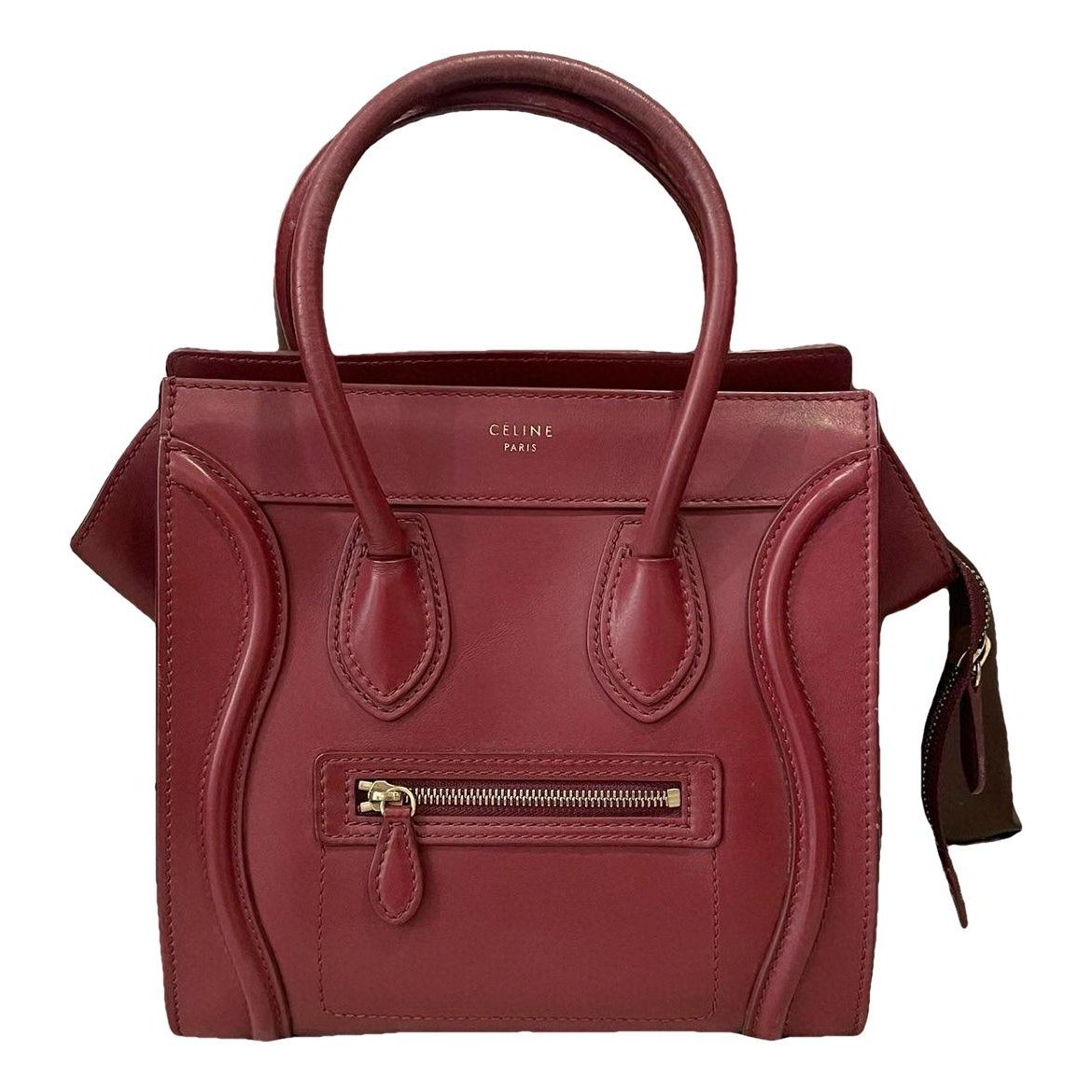 Luggage leather handbag