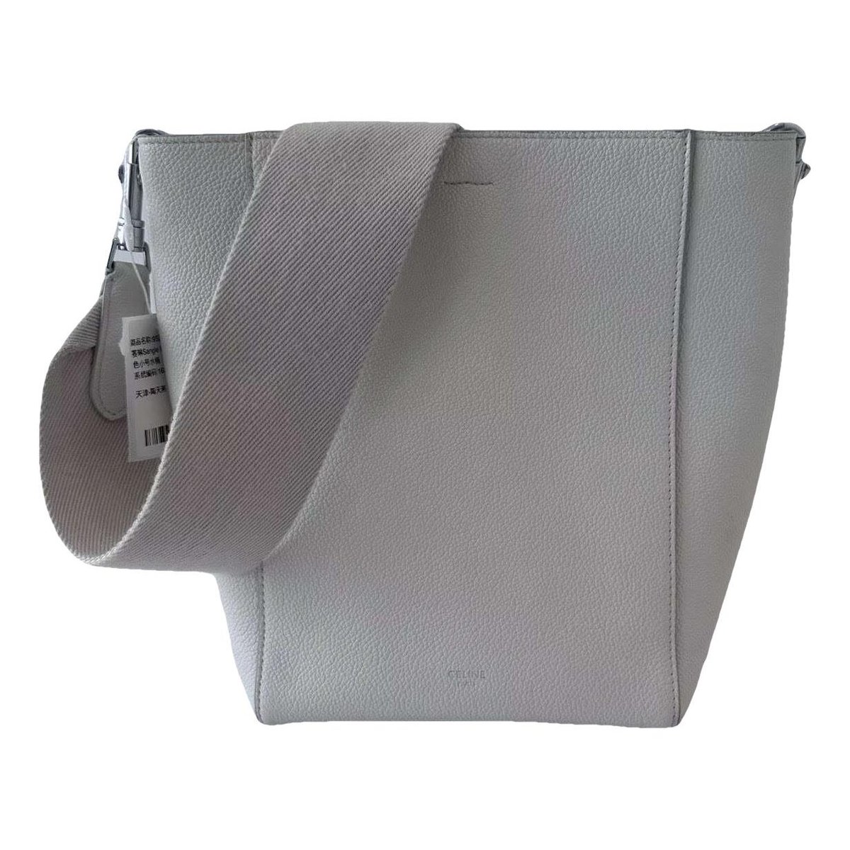 Seau Sangle leather handbag