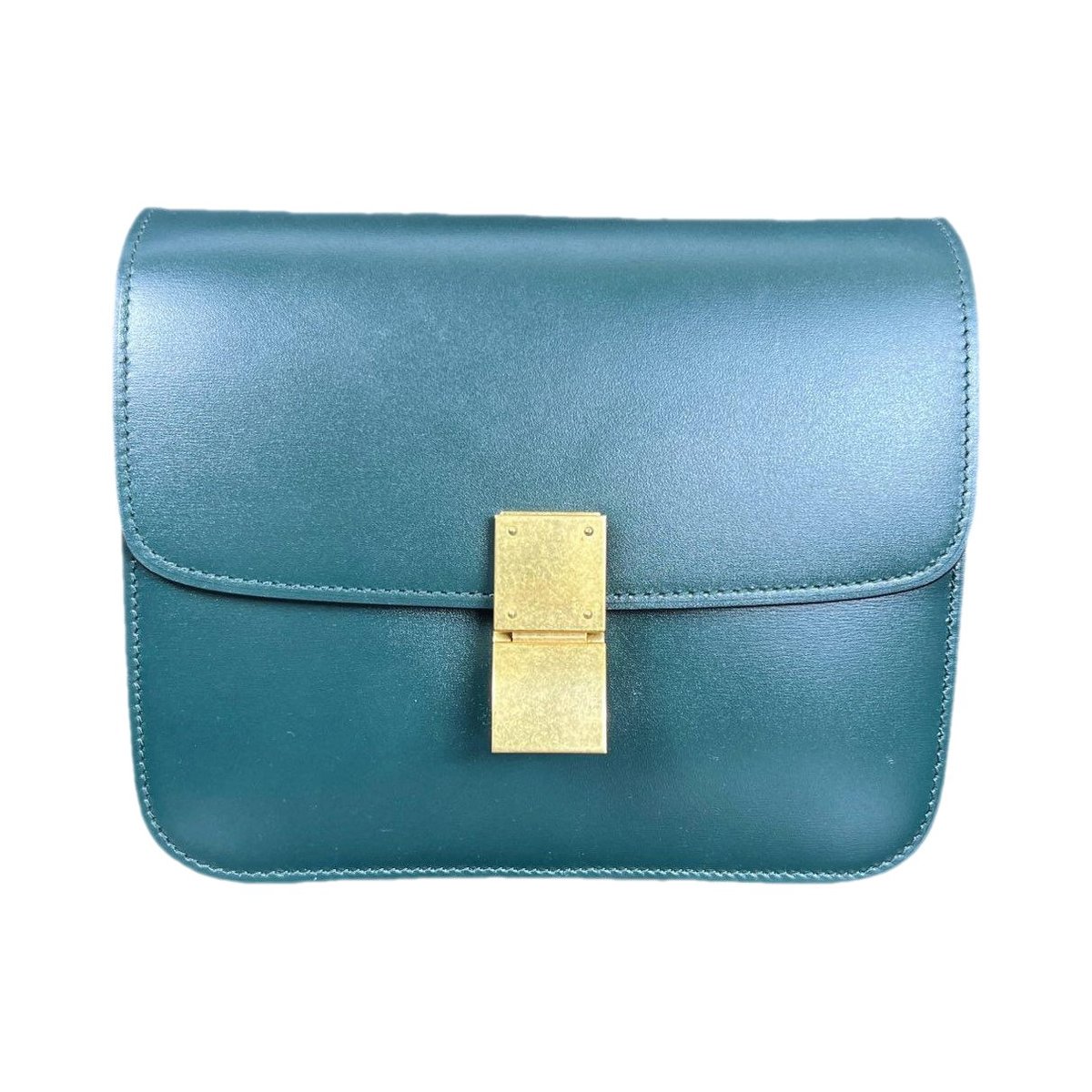 Classic leather handbag