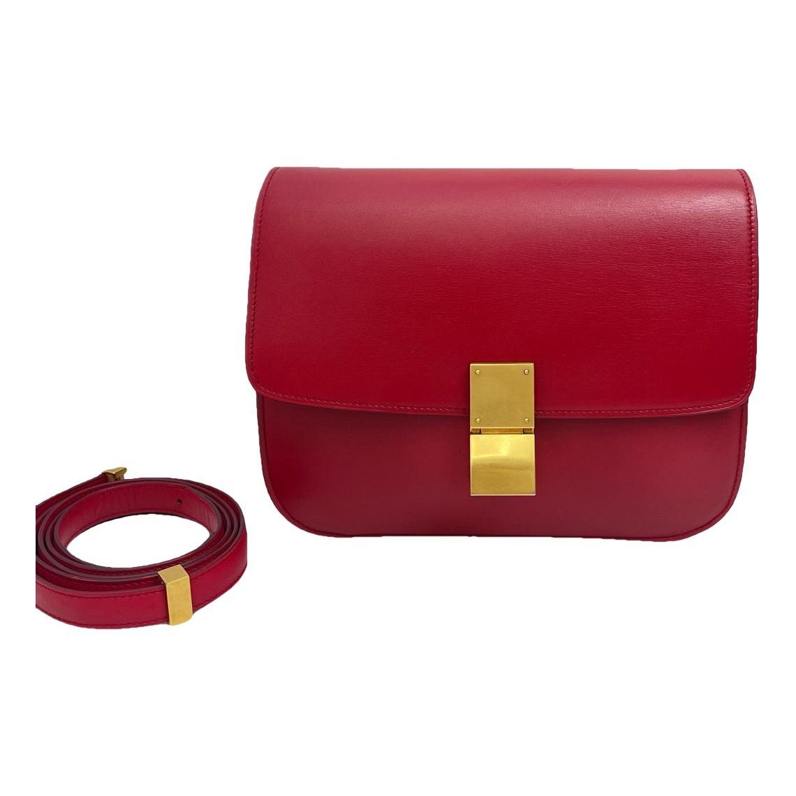 Classic leather handbag