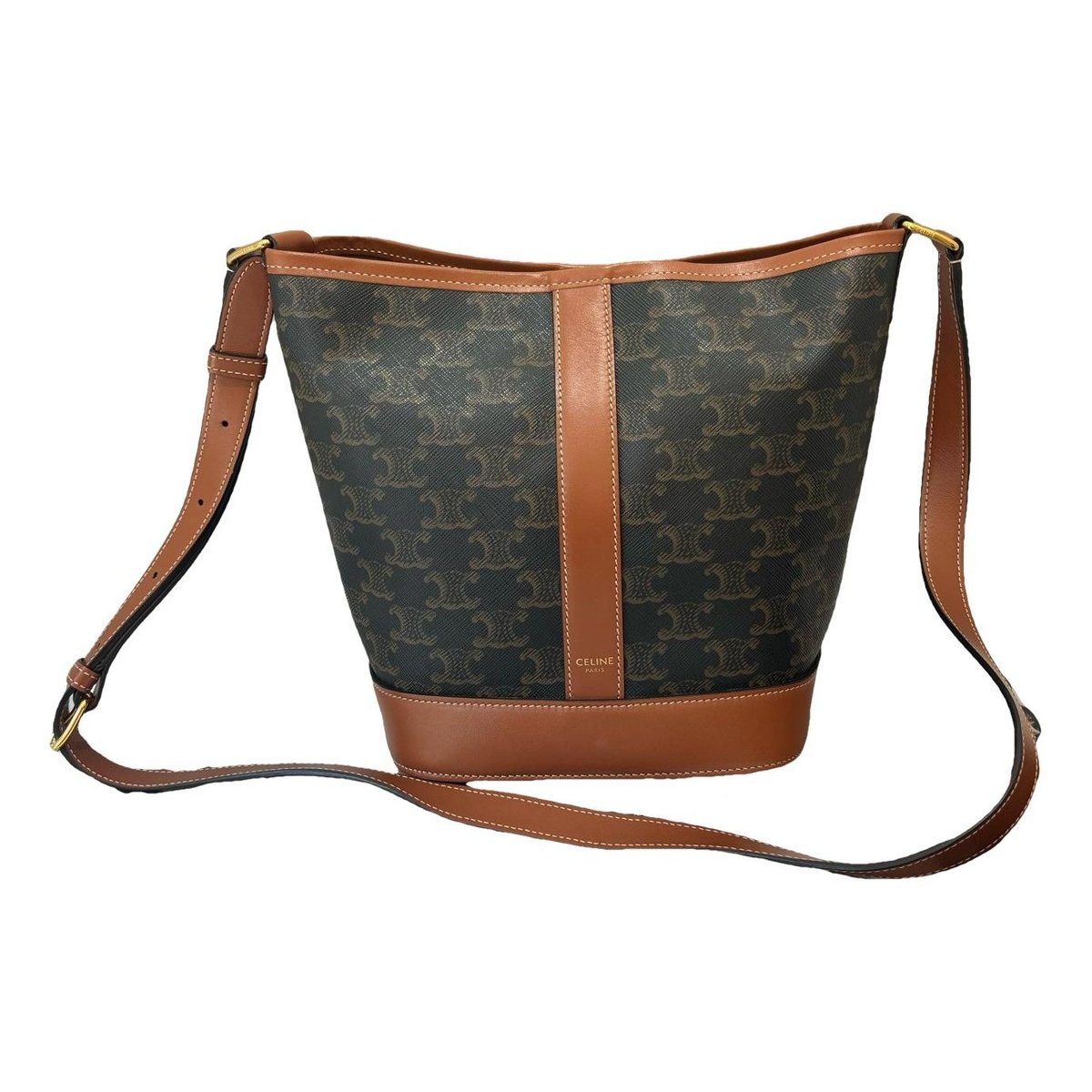 SAC SEAU leather handbag