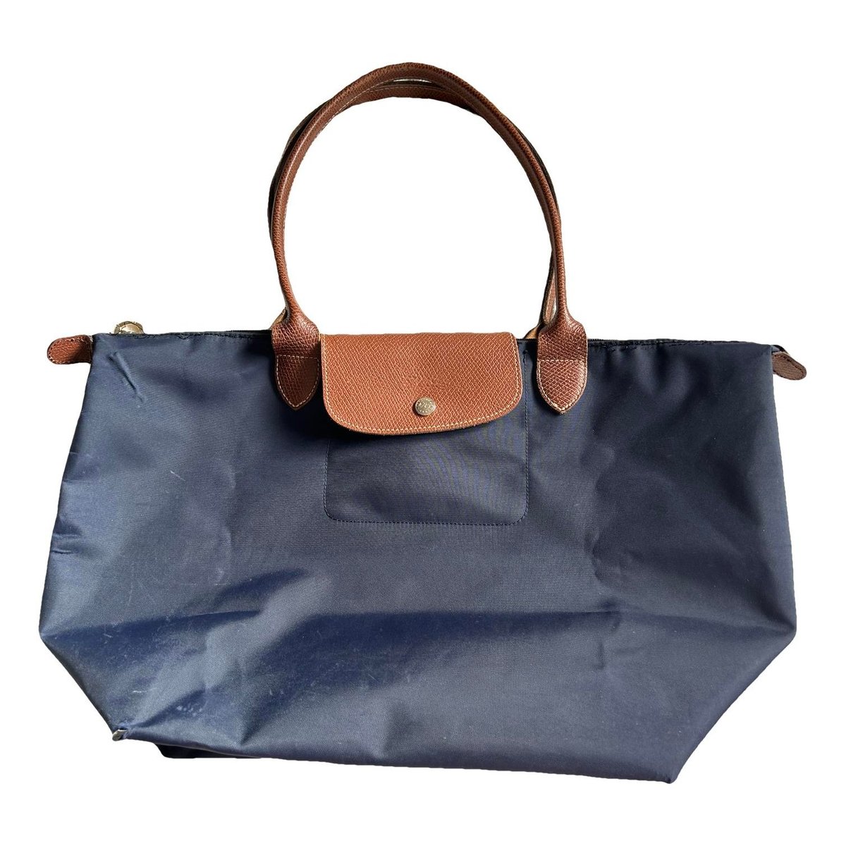 Pliage leather handbag