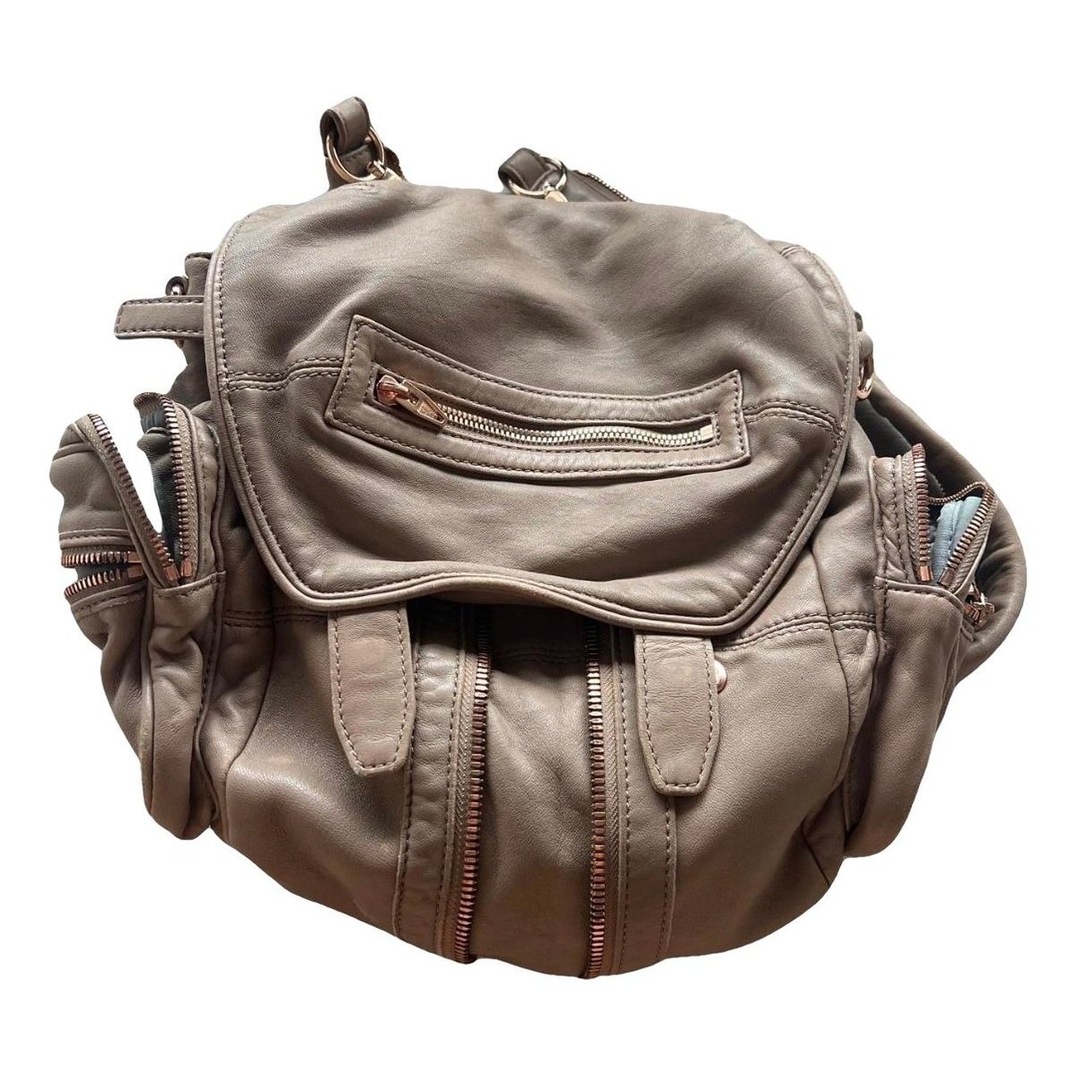 Marti leather backpack
