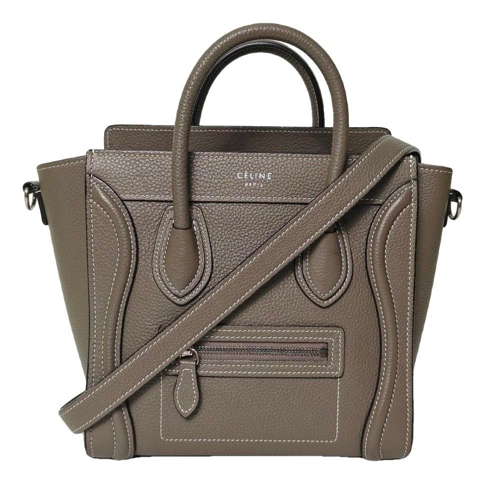 Luggage leather handbag