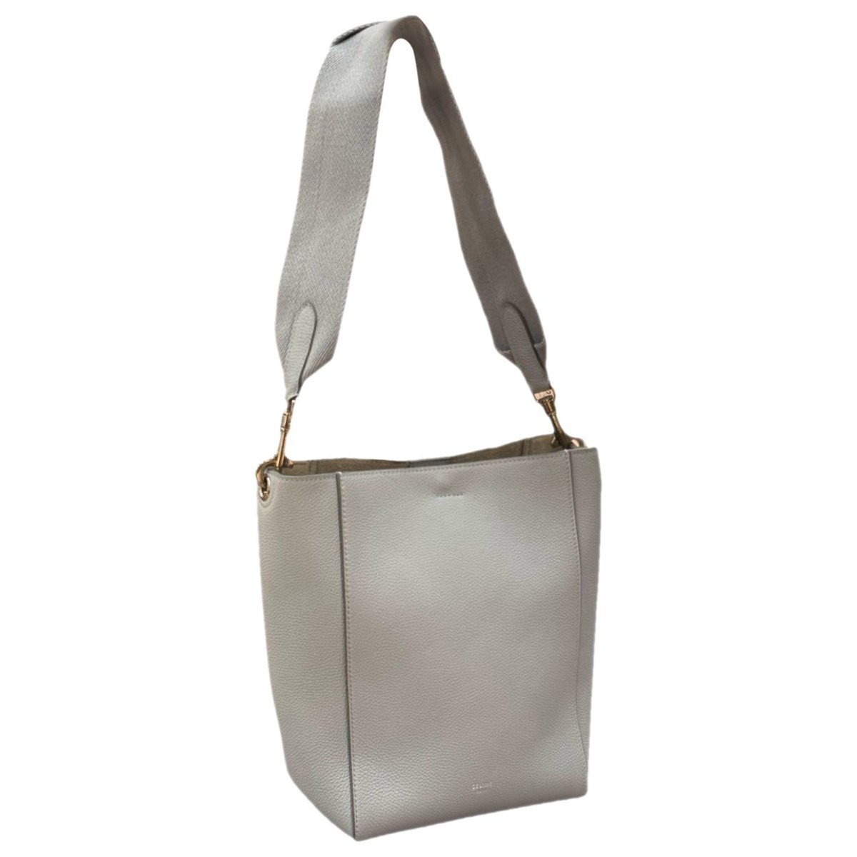 Seau Sangle leather handbag