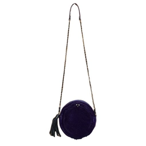 Rémi velvet crossbody bag