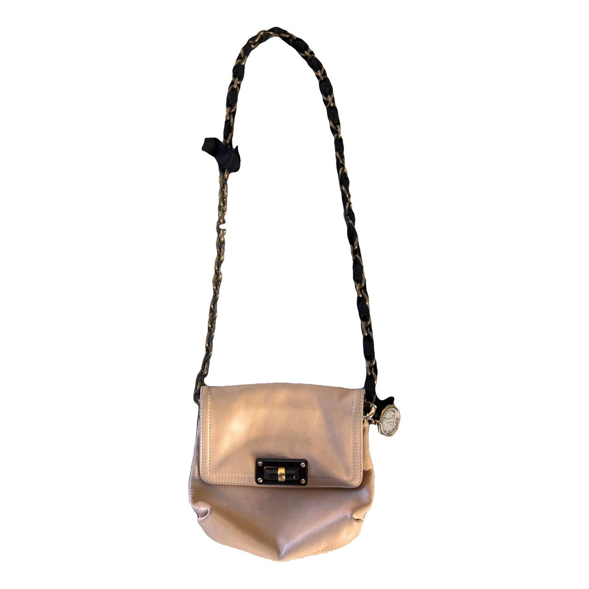 Happy leather crossbody bag
